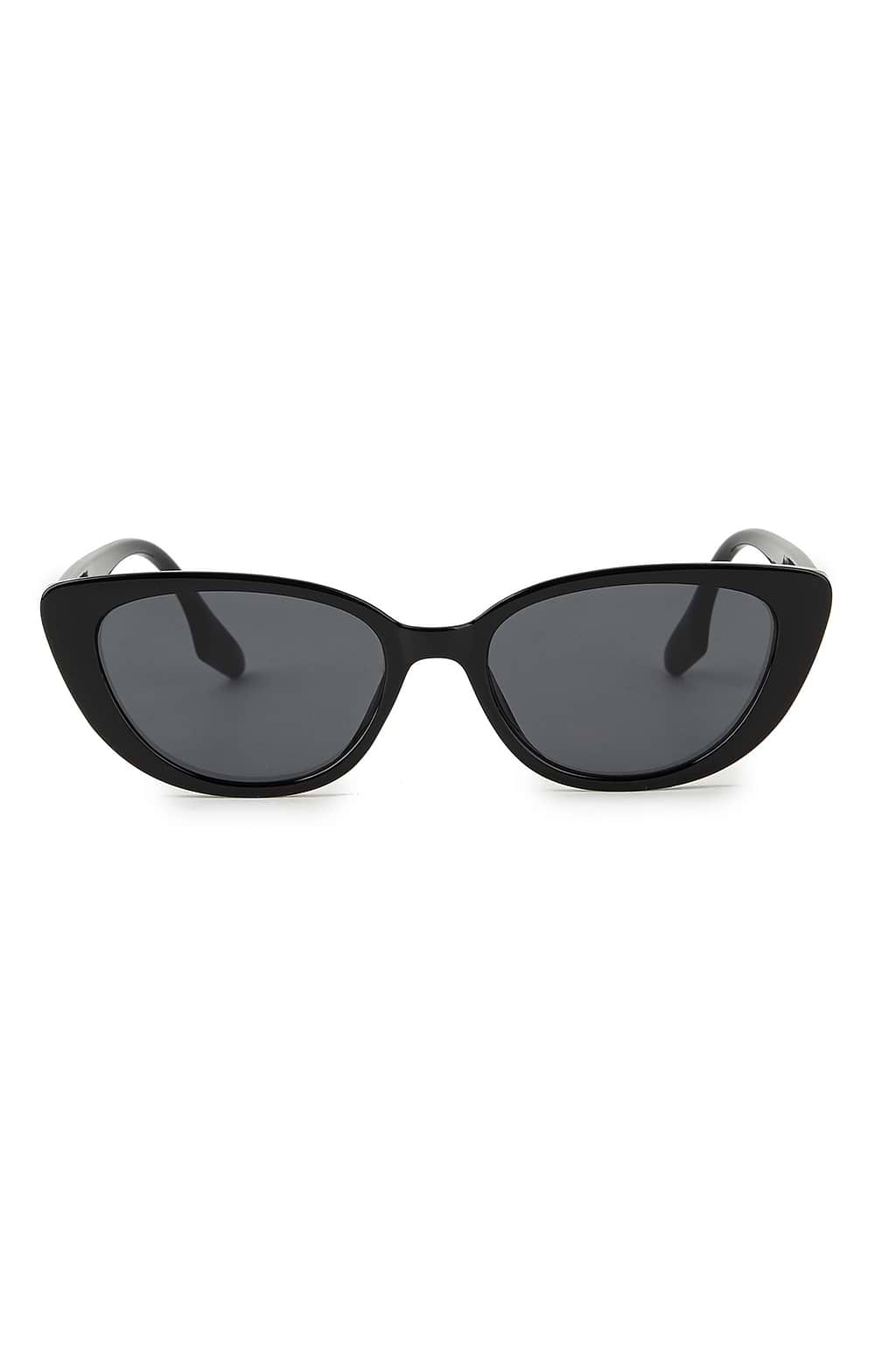Low Profile Black Sunglasses