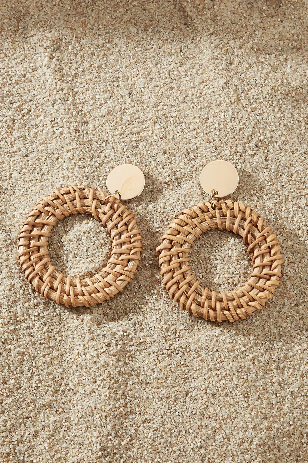 True Warmth Straw Earrings