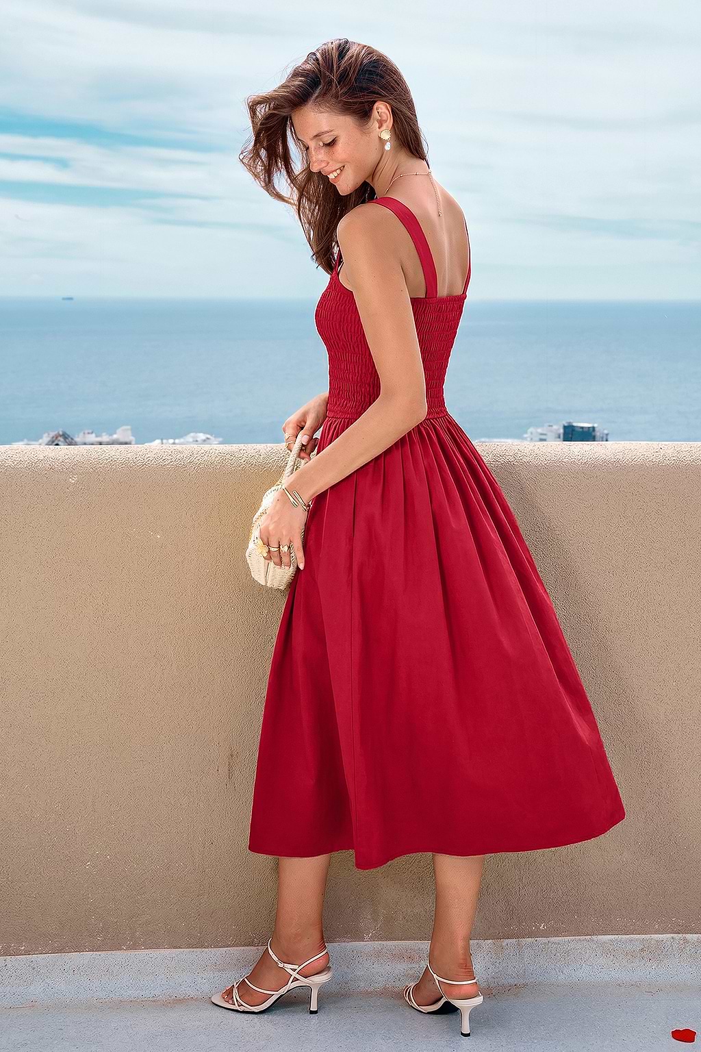 In a Trance Red Maxi Dress