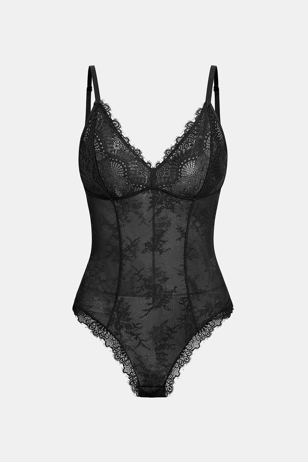 Underneath It All Black Shapewear Bodysuit