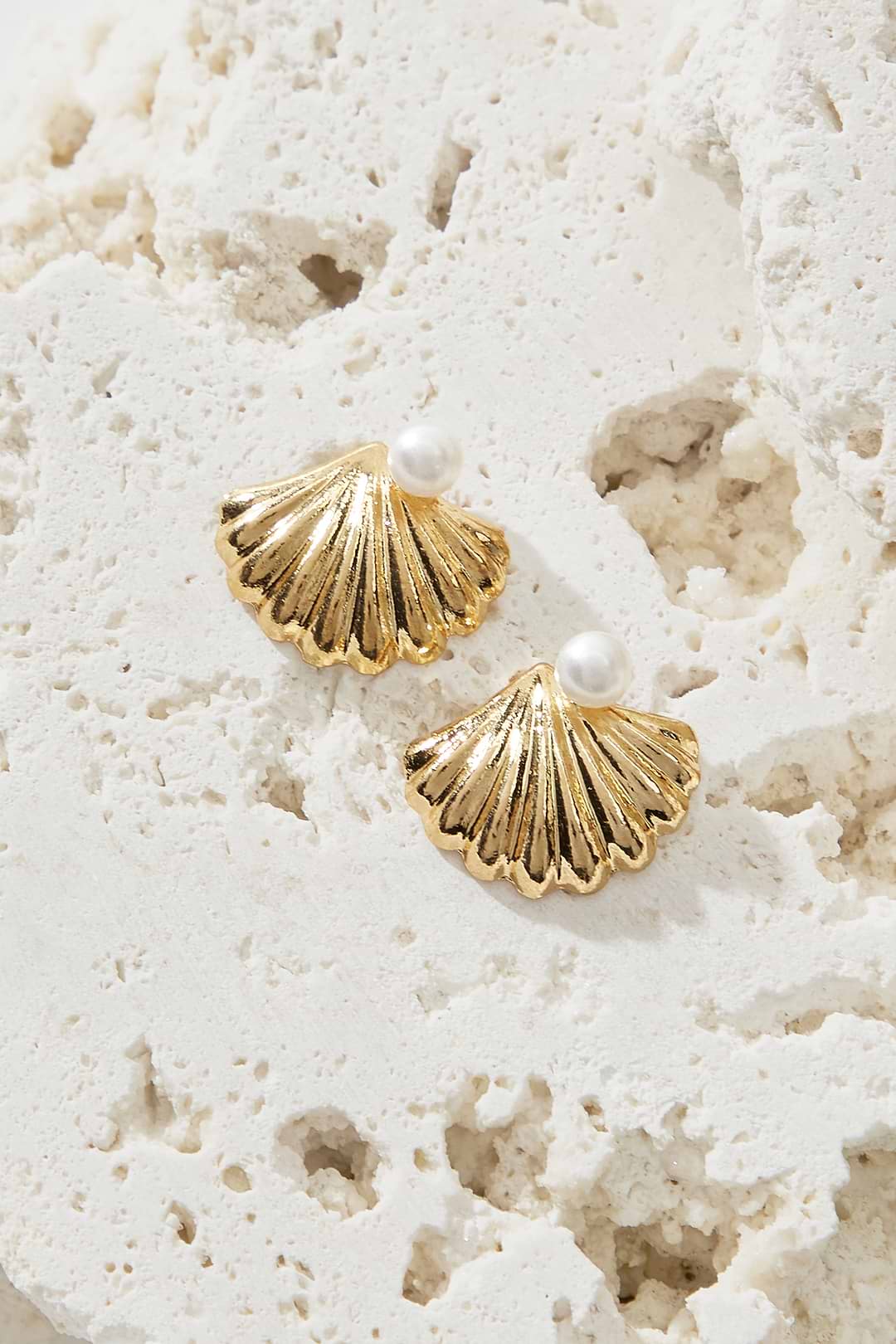 Capri Gold-Tone Earrings Set