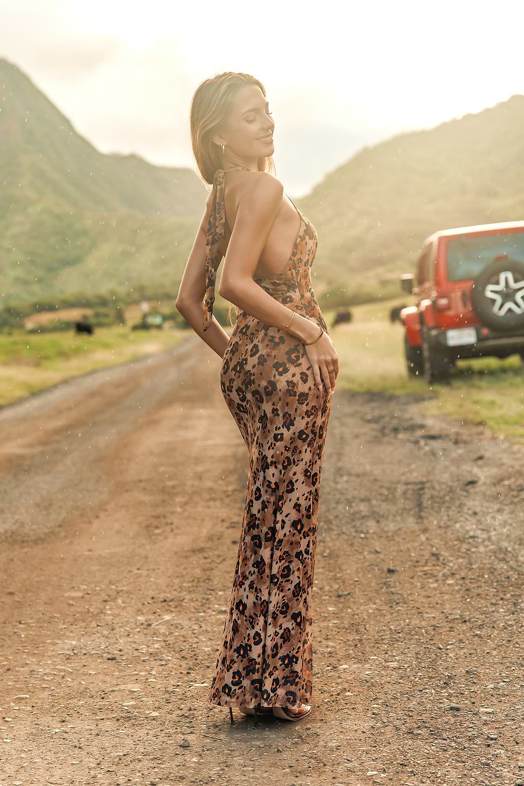 x Lexi Rivera Wild at Heart Maxi Dress