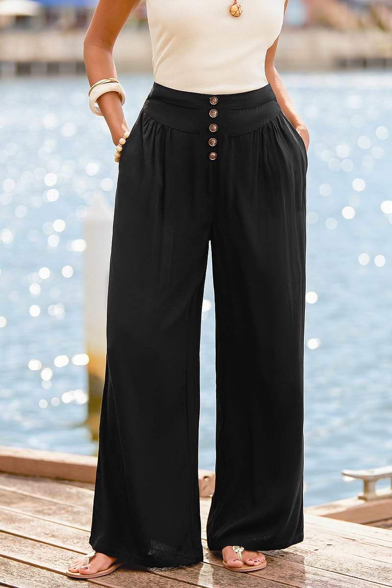 Clean Girl Black Pants