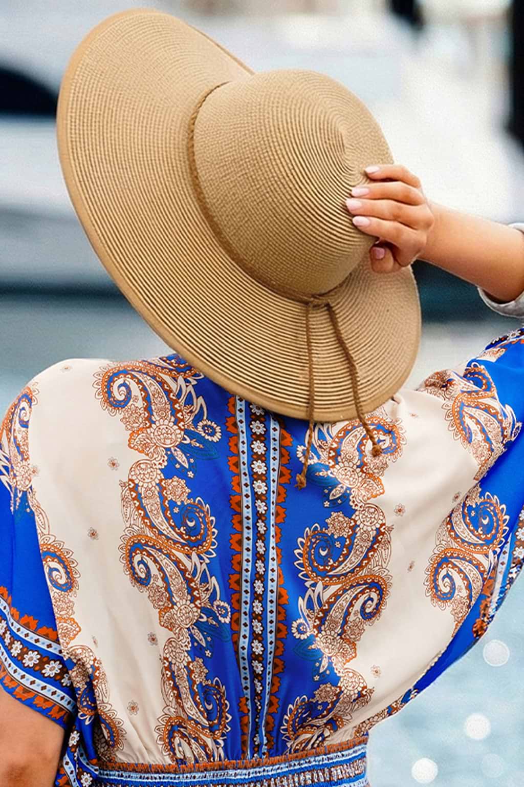 Sun Washed Straw Hat