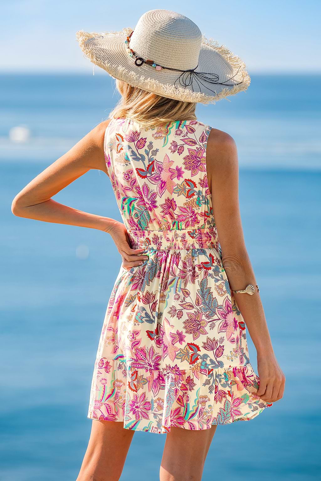 Mini abito floreale da sogno