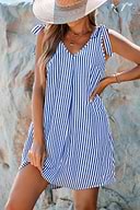 Sukienka mini w paski Anchor Point
