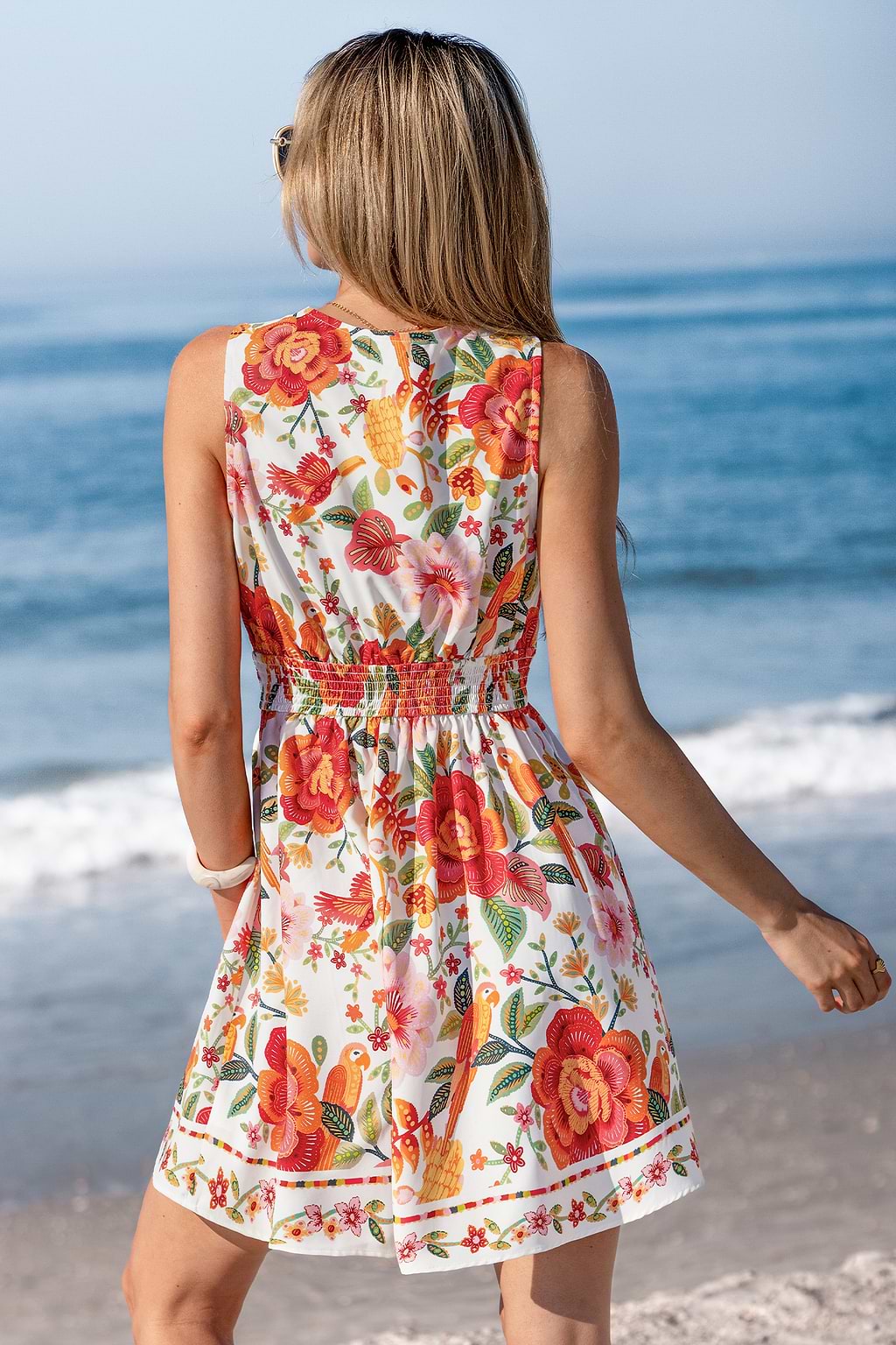 Gaia Floral Mini Dress