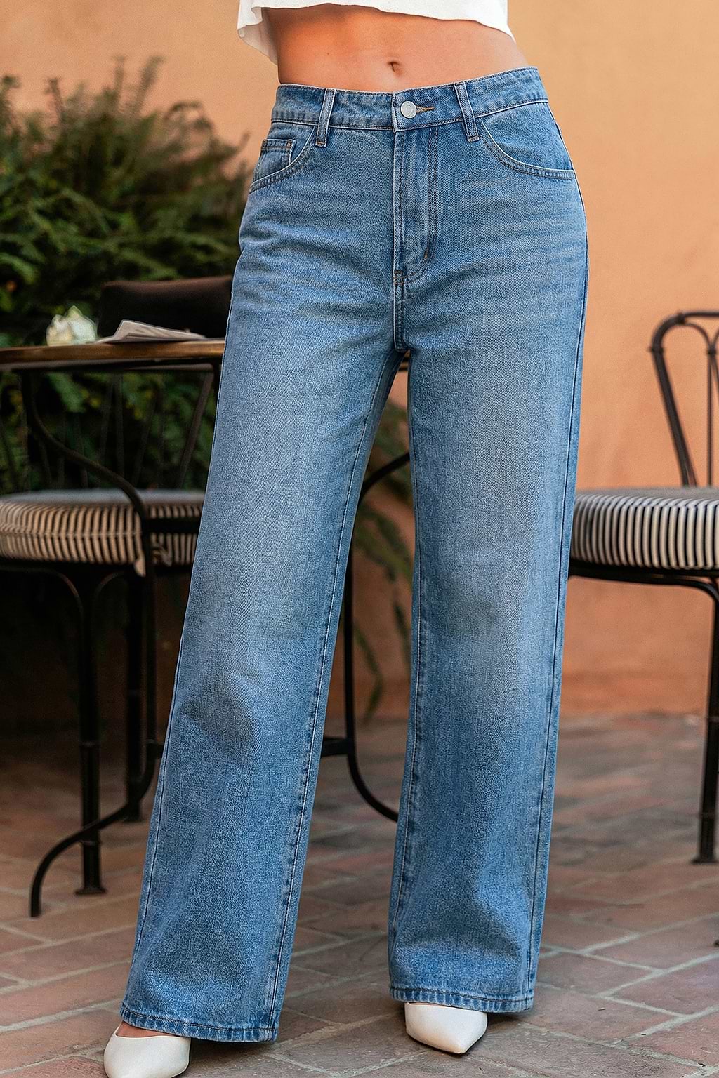 In the Studio Blue Jeans