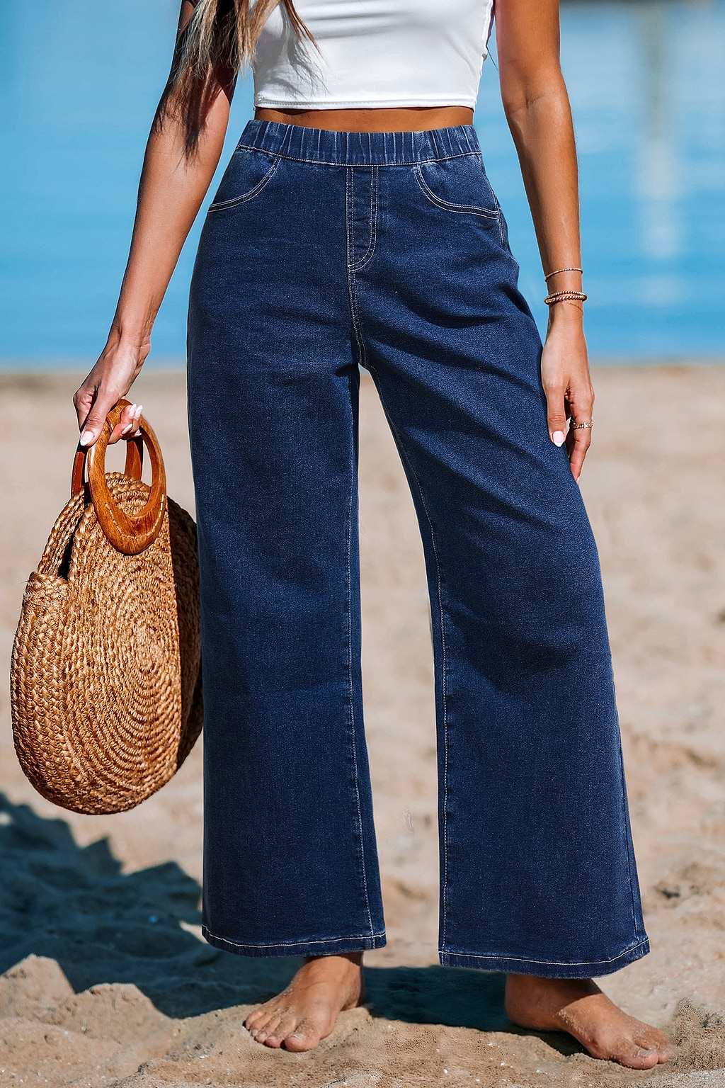 Vaqueros azules suburbanos