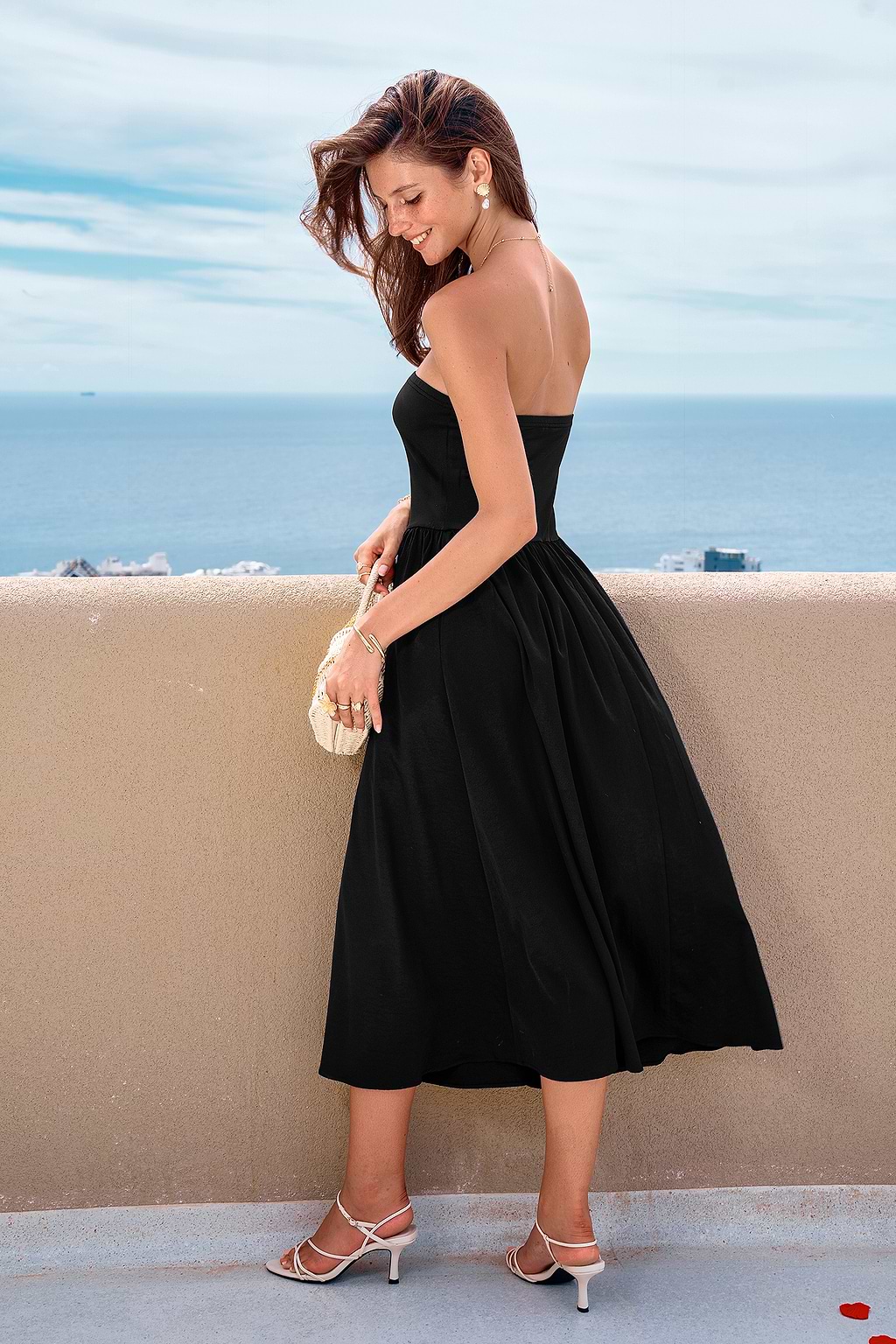 Sukienka midi Polly Black