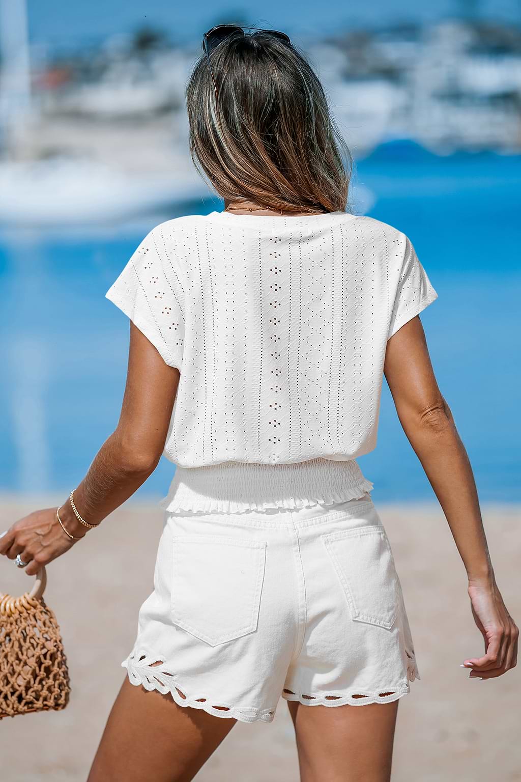 Cool With It White Tee