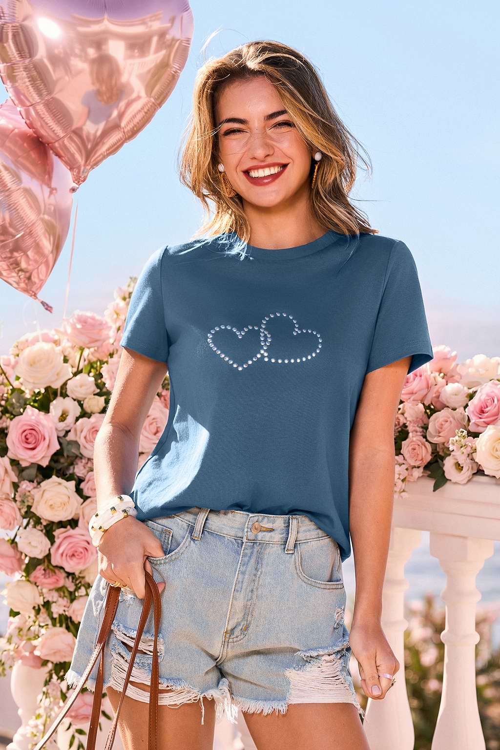 Love Motif Heart Tee