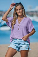 Santa Monica Memories Purple Top
