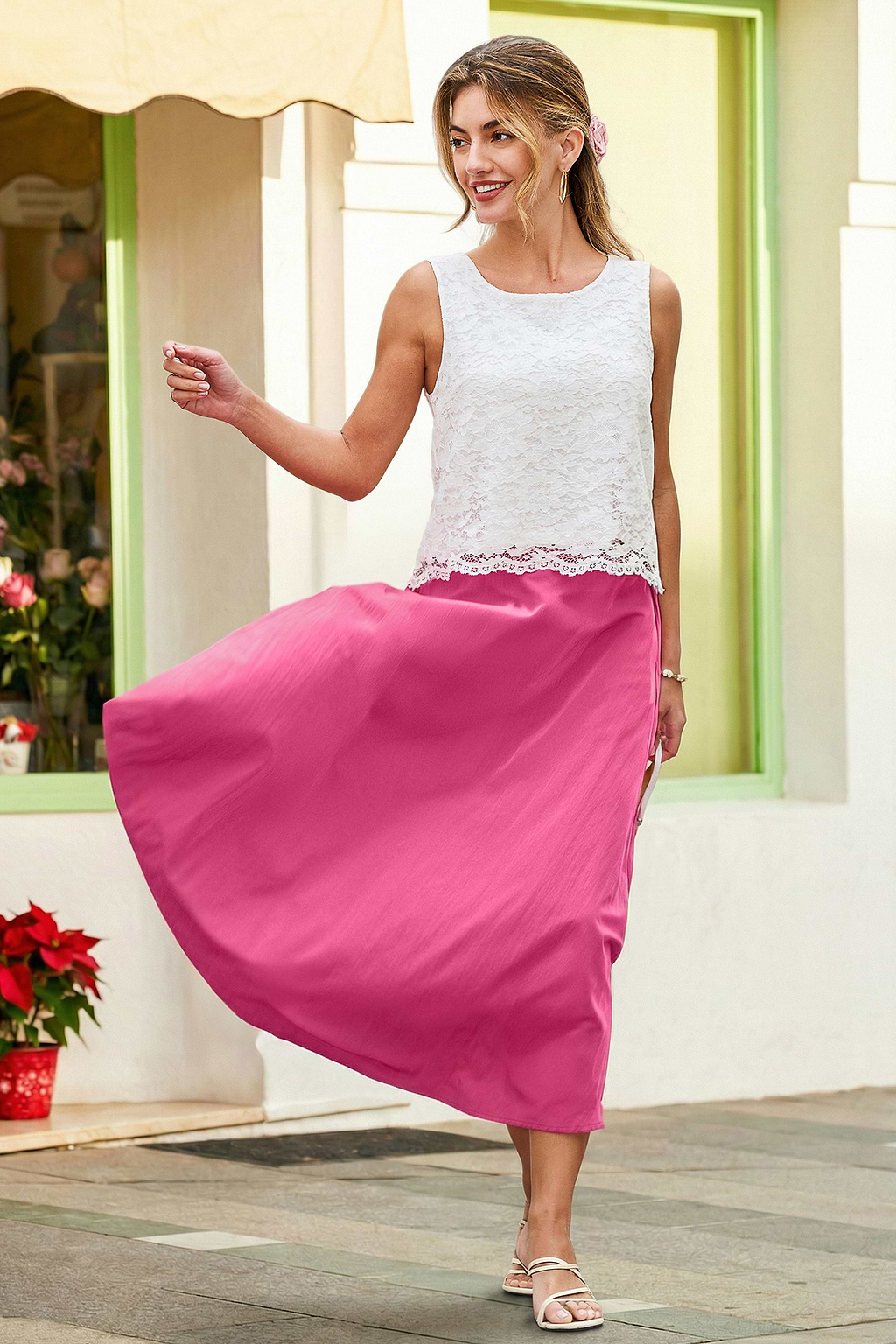 Runway Pink Skirt