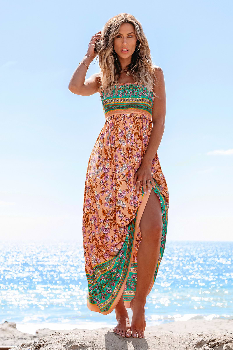 Big Personality Floral Maxi Dress