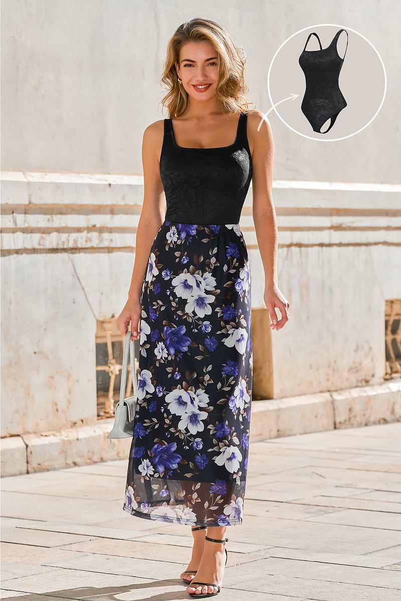 Such a Catch Black Shapewear Bodysuit