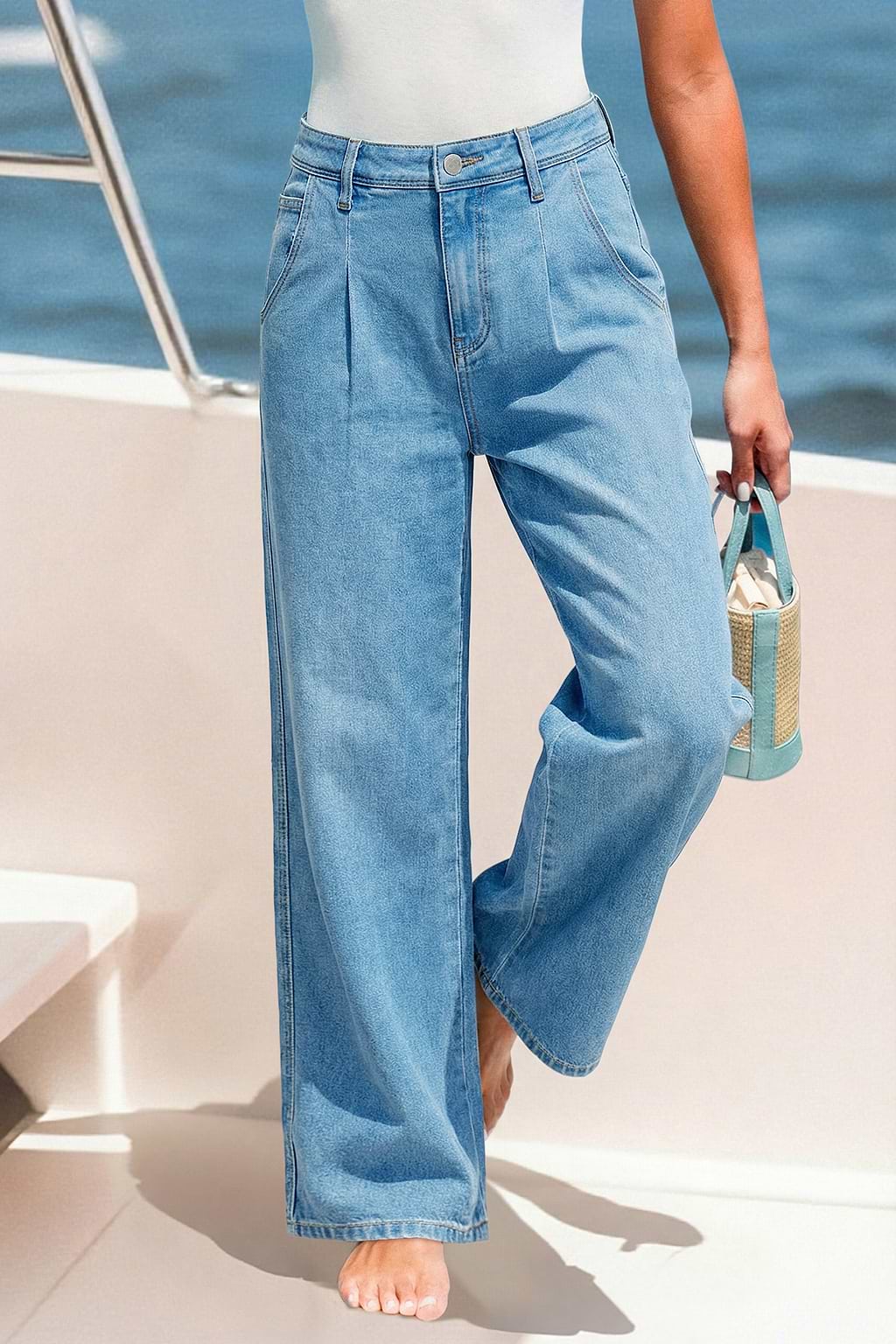 Maybe Later Blue Jeans