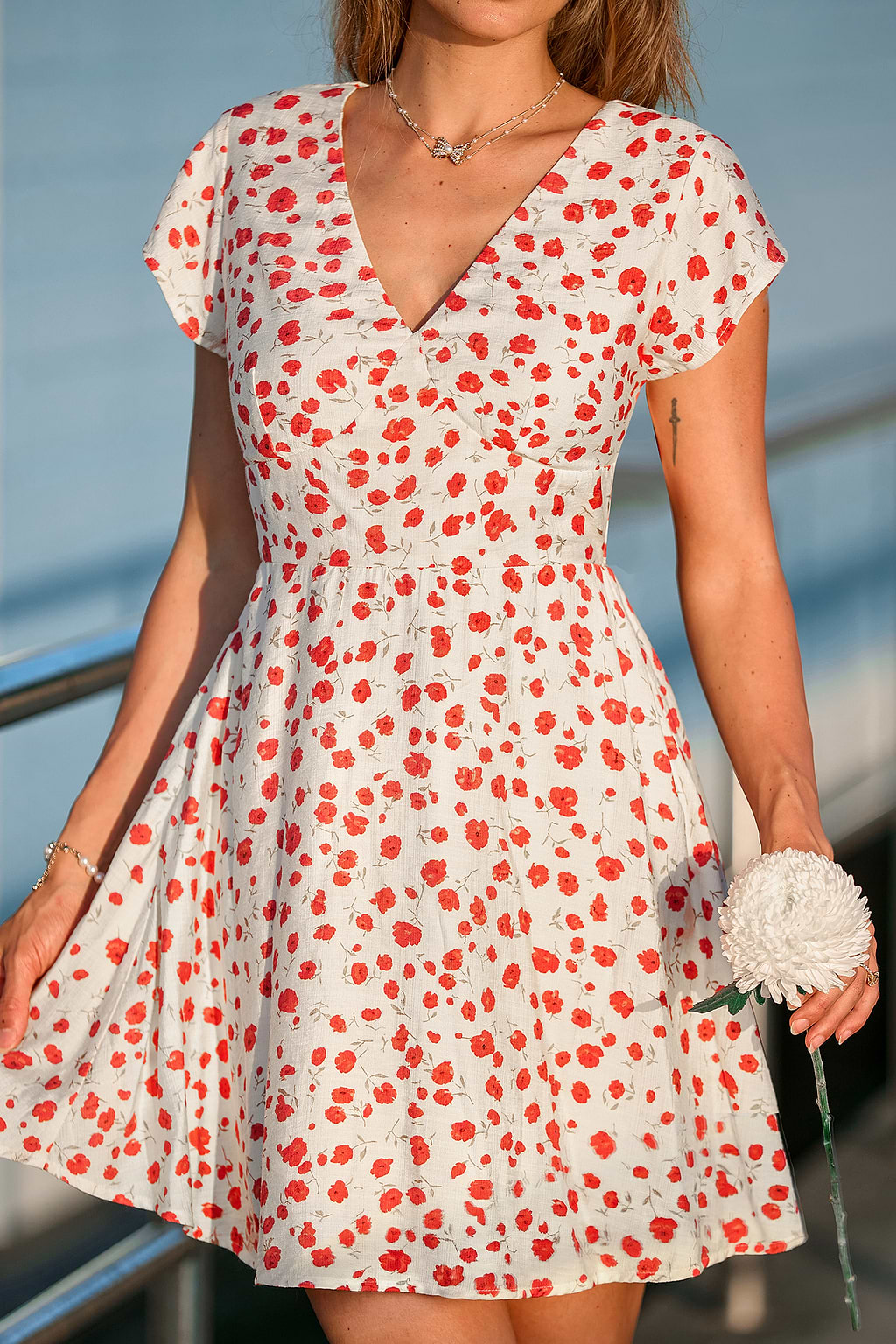 Vestido mini floral Time to Shine