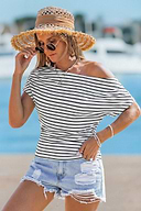 Big Attitude Striped Top