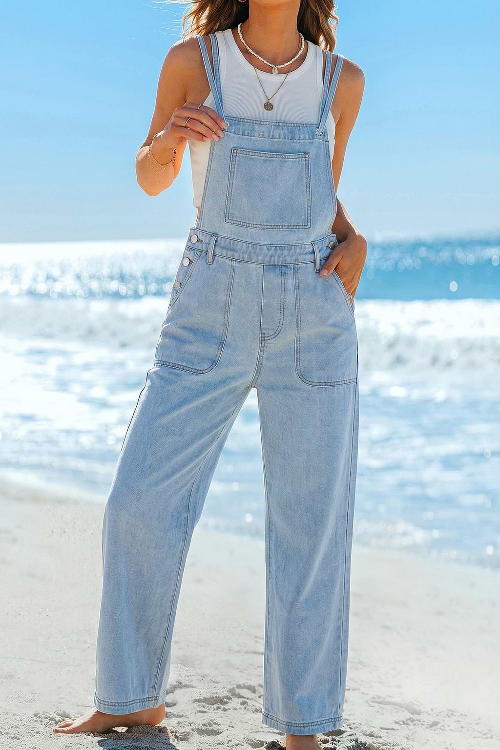 Fool’s Gold Blue Overalls