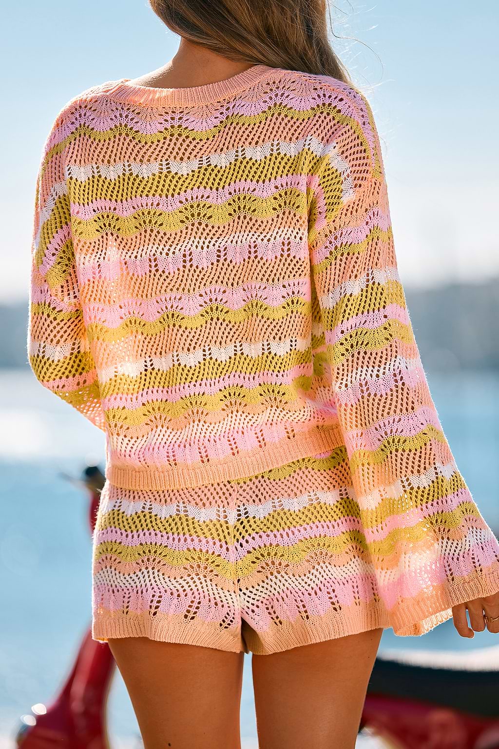 Pixels Cover-Up Shorts