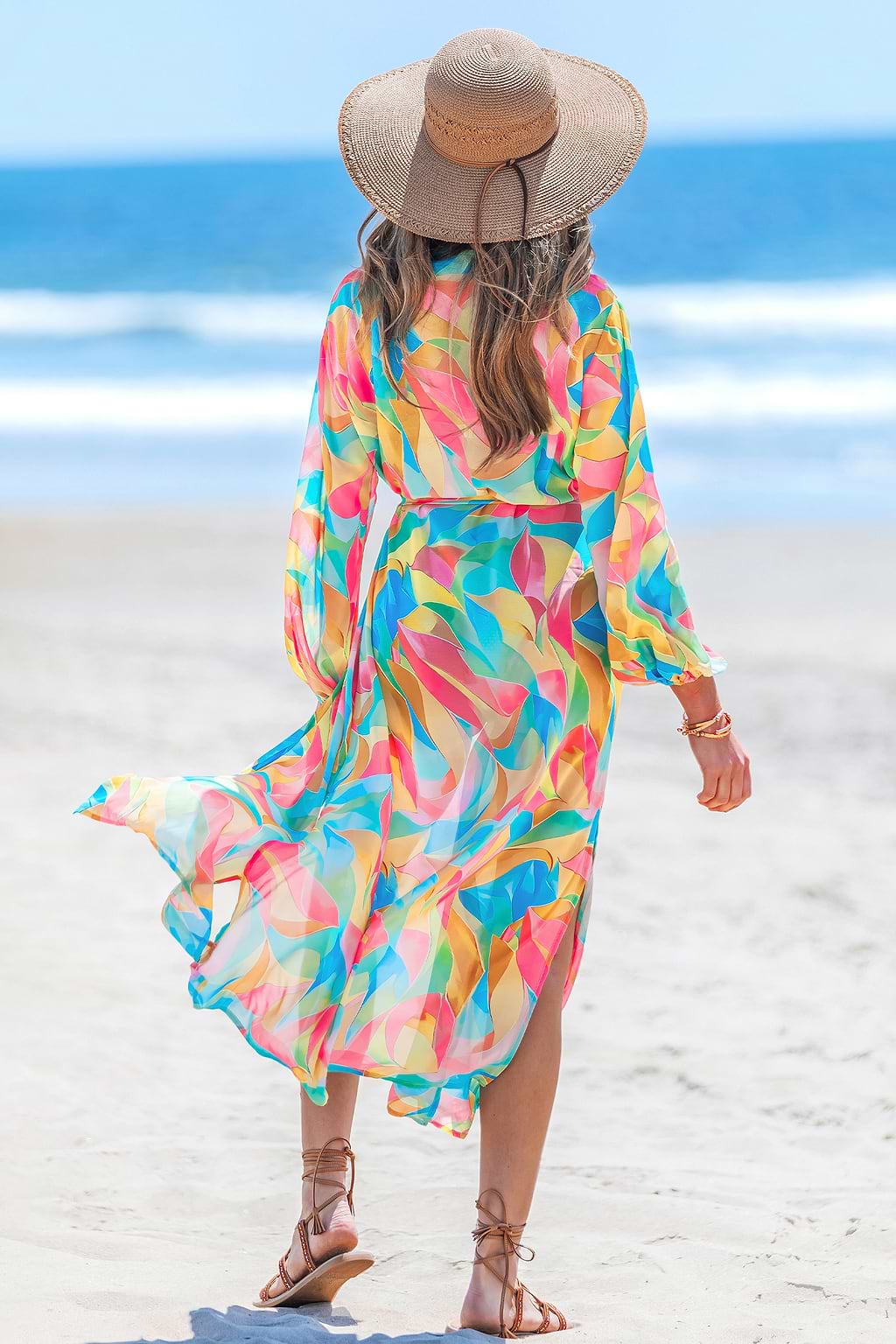 Kimono astratto colto