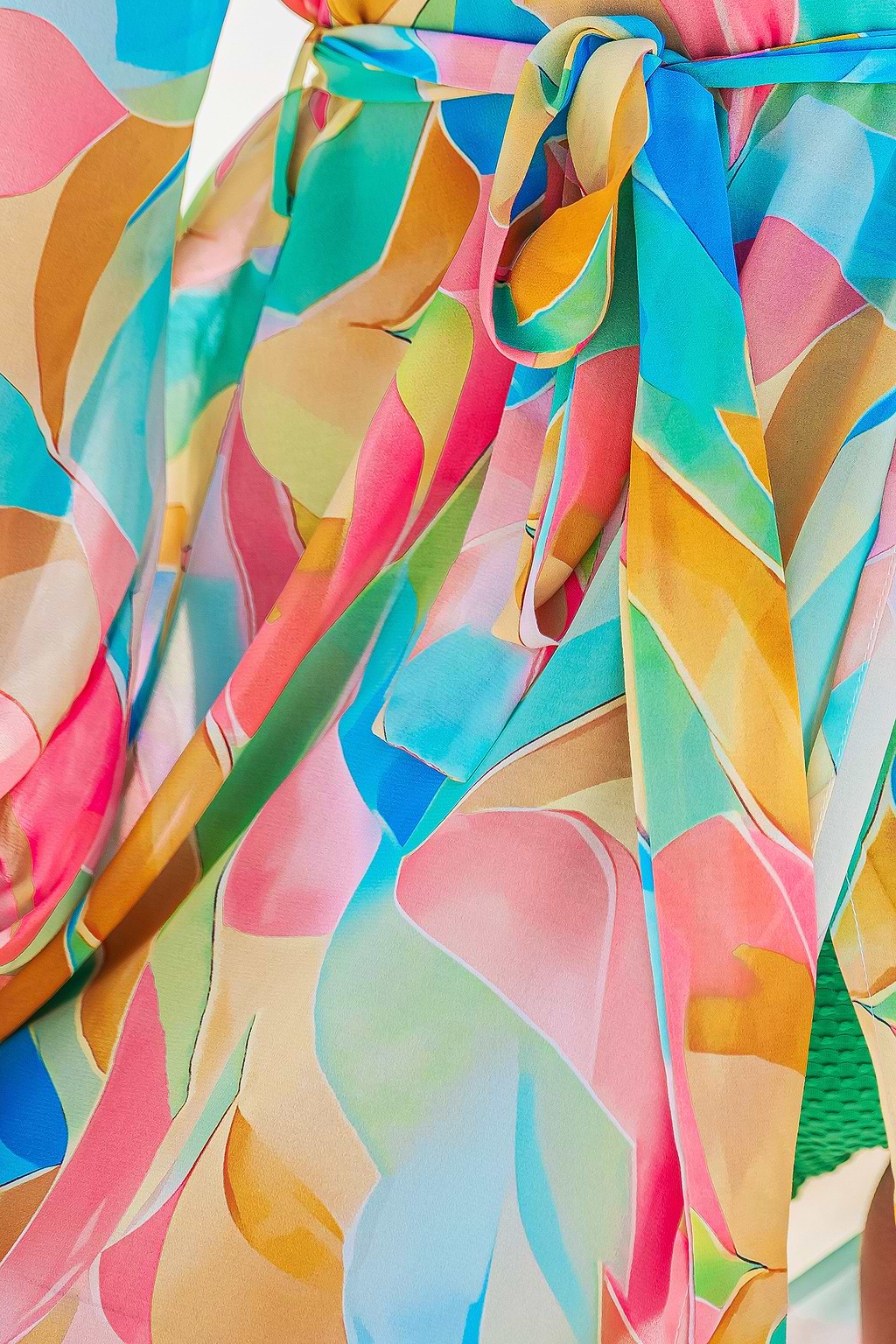 Cultured Abstract Cover-Up Kimono