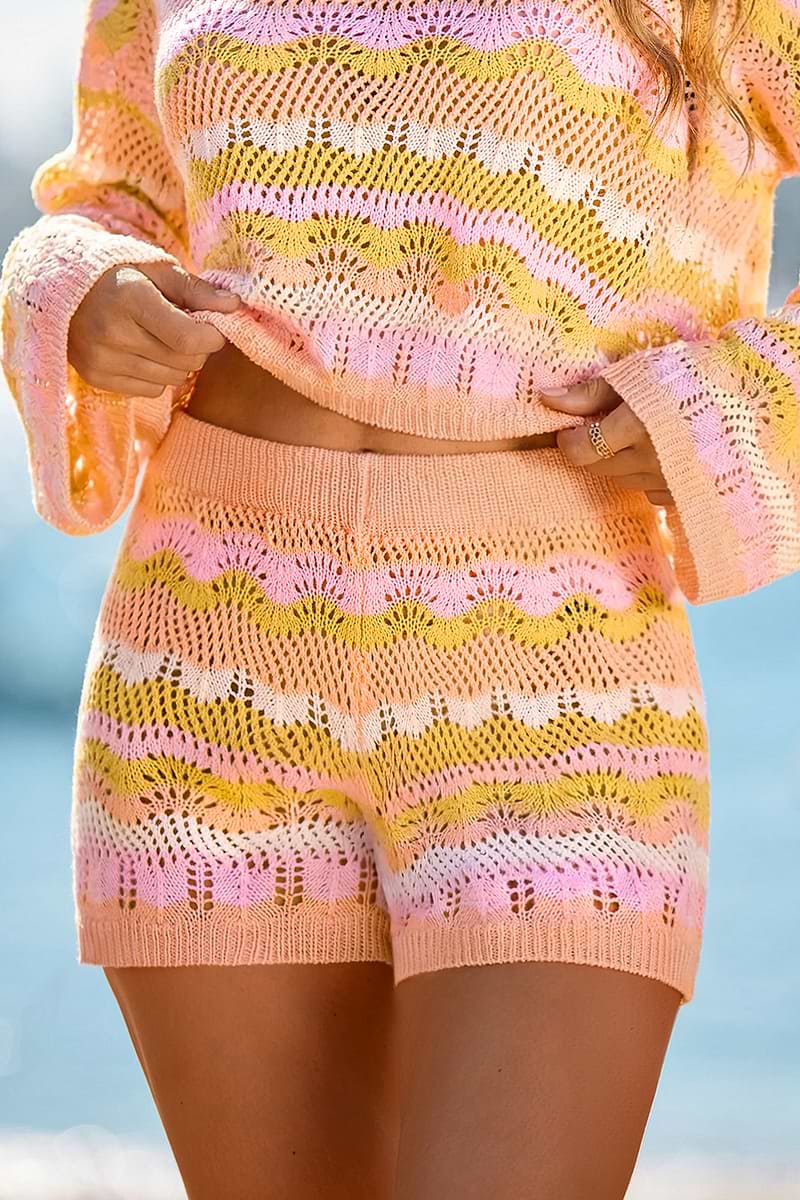 Pixels Cover-Up Shorts