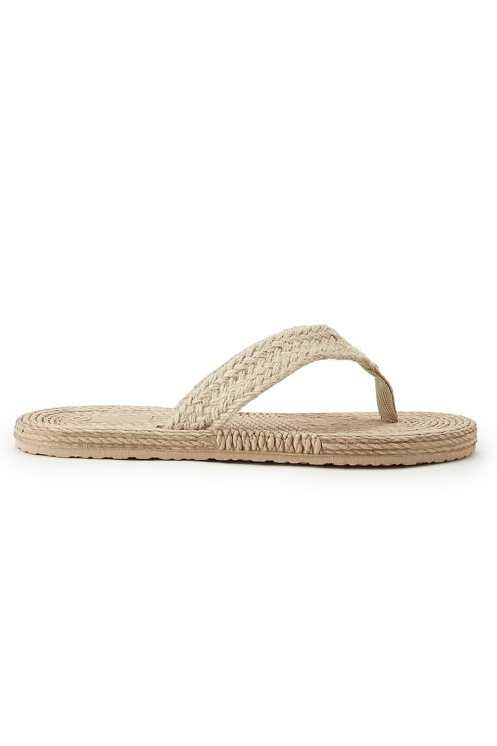 Step It Up Straw Flip Flops