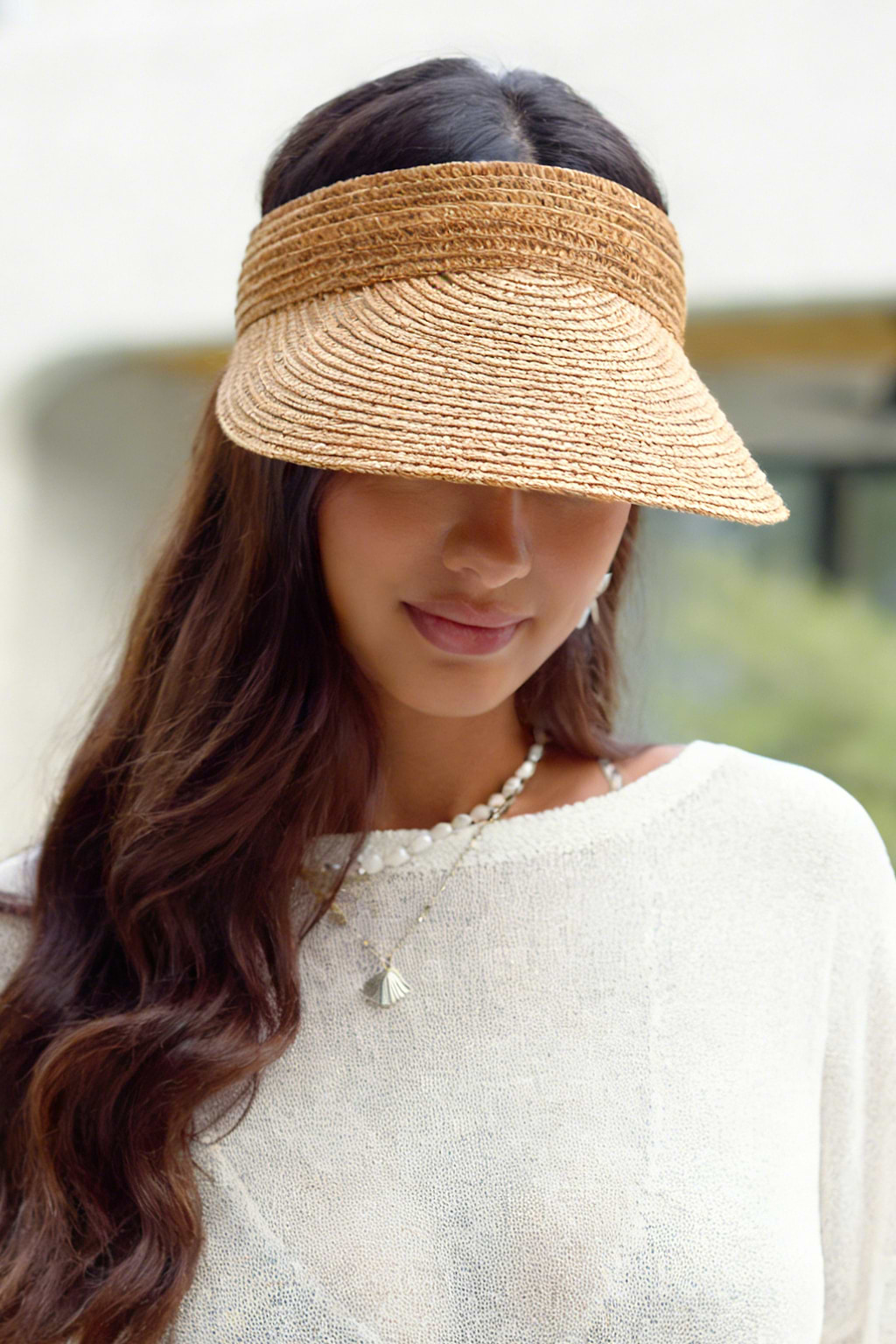 Bright Sun Straw Visor