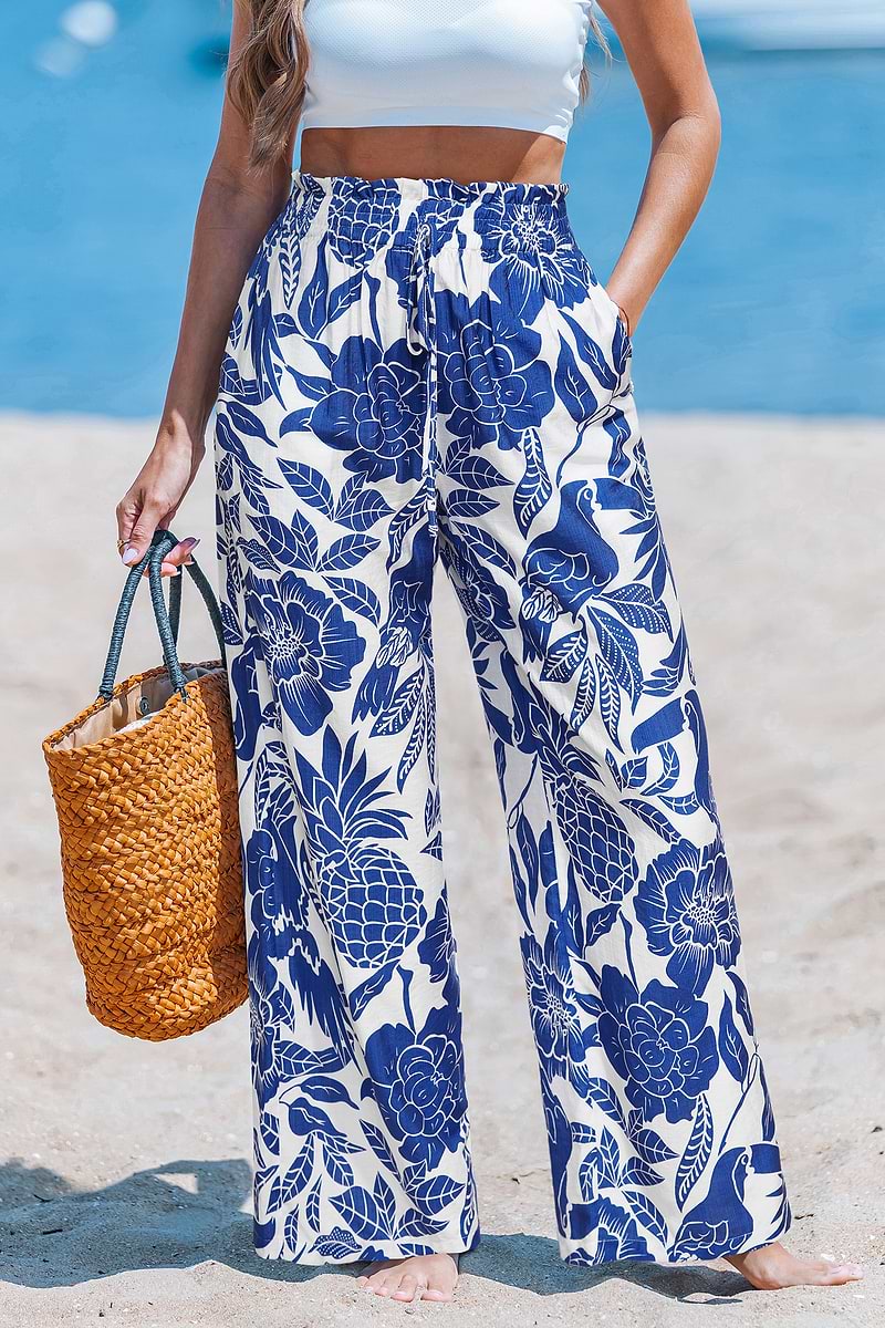 Overcast Floral Pants