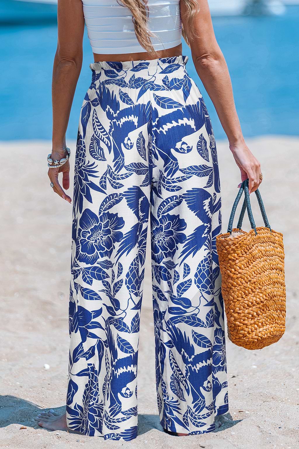 Overcast Floral Pants