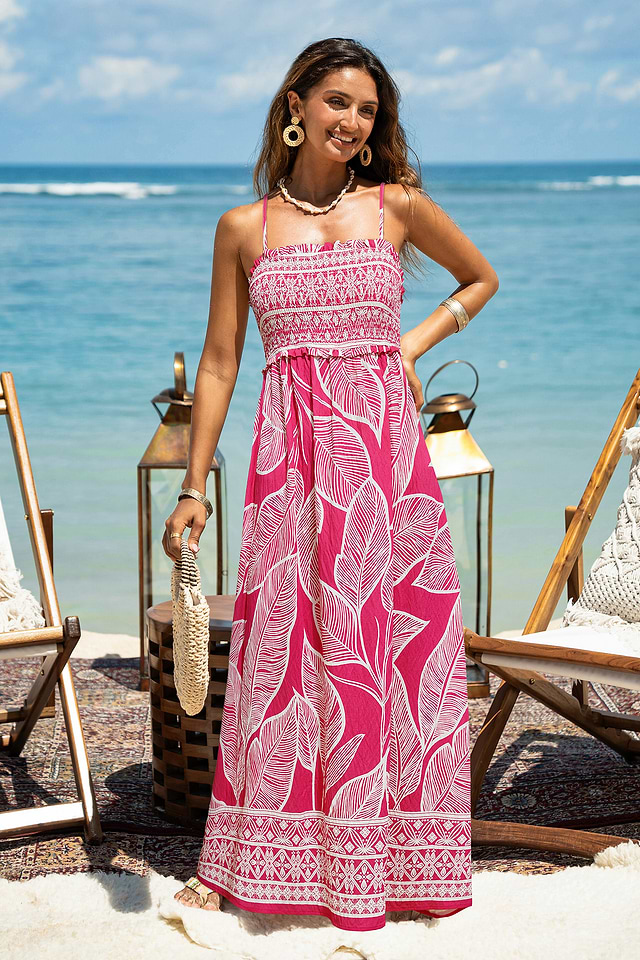 beach chic dress Isa Silk Blue Maxi Dress beach dress,Bohemian Dress,Boho silk dress –  Sandhya Garg main image 1