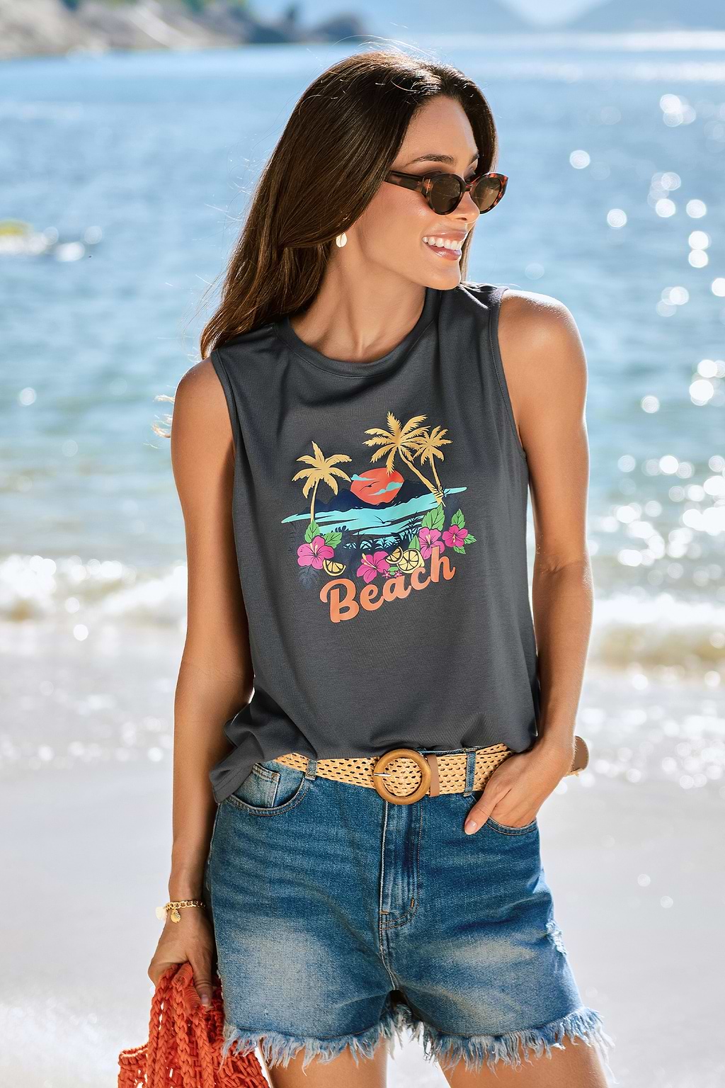 Beach Graphic Tank