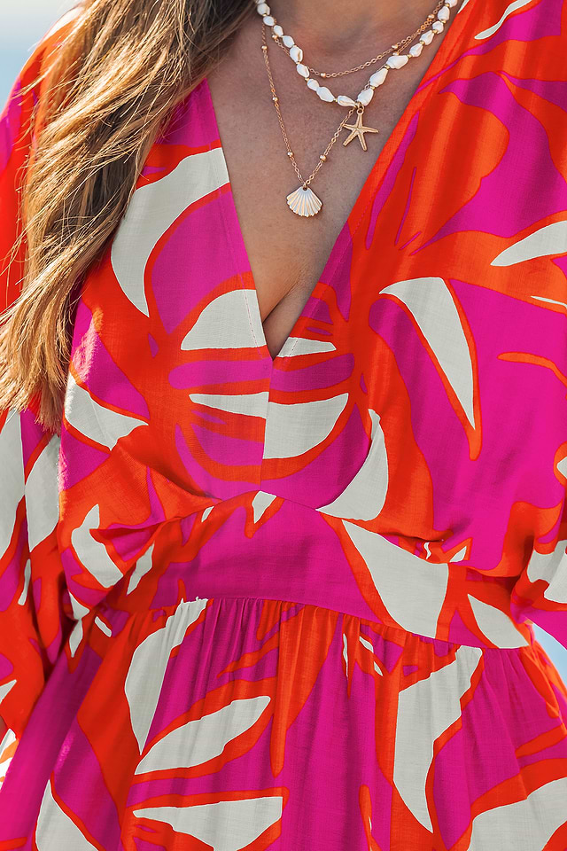 Feel It in My Soul Tropical Midi Dress | Effortless Style | Cupshe