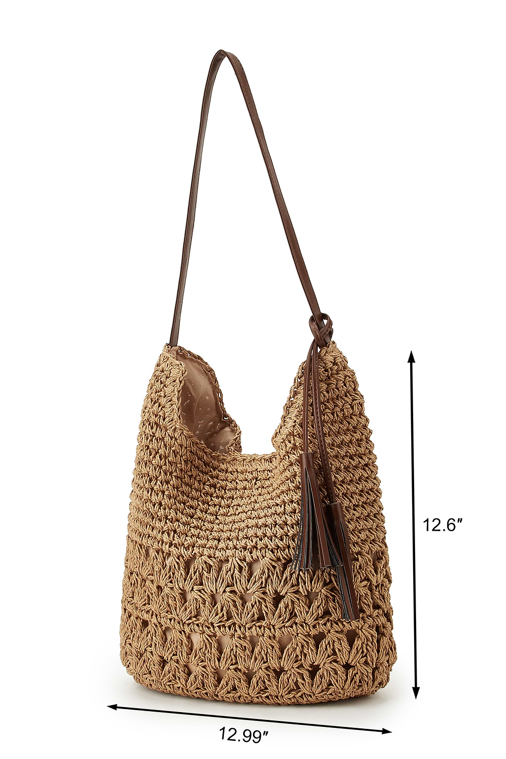 Two Step Straw Bag