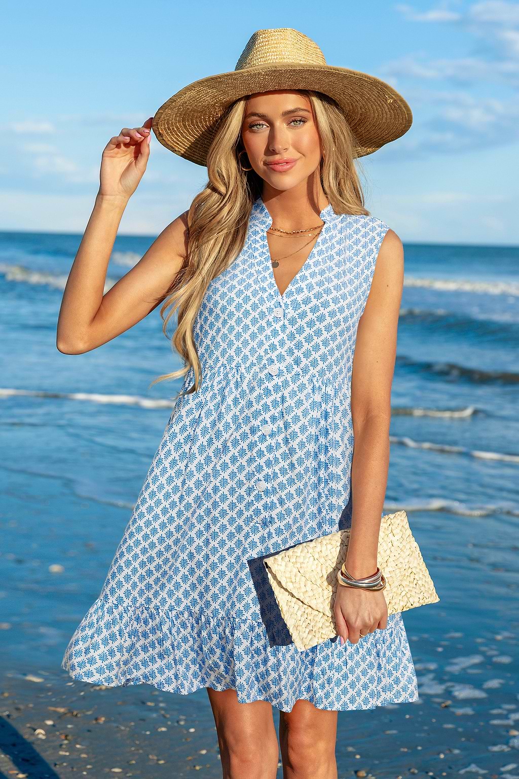 Fizzy Ornate Mini Dress