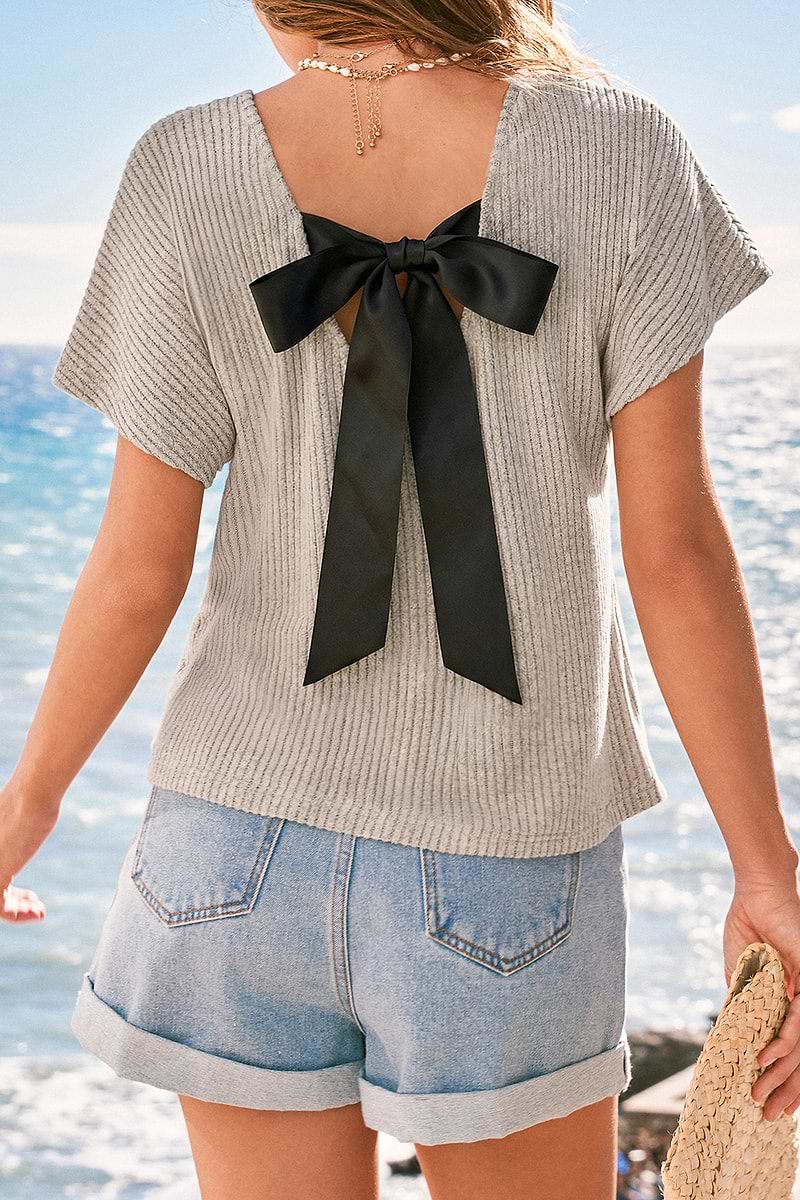 Grand Plans Grey Top