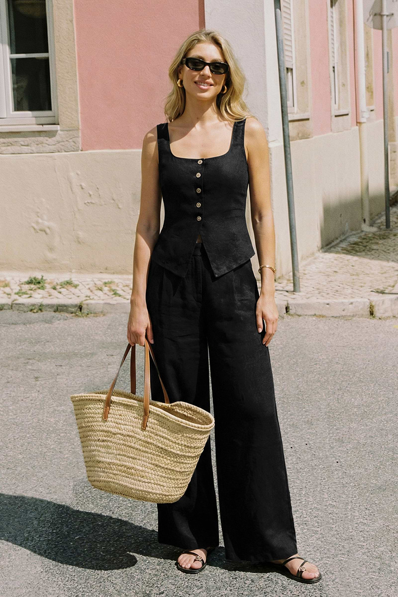 Cortado Run Black Pants