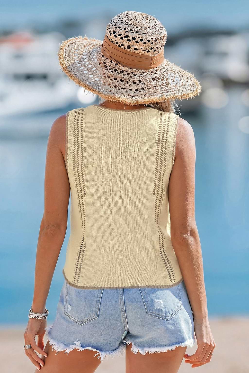 Smart Choice Floral Vest