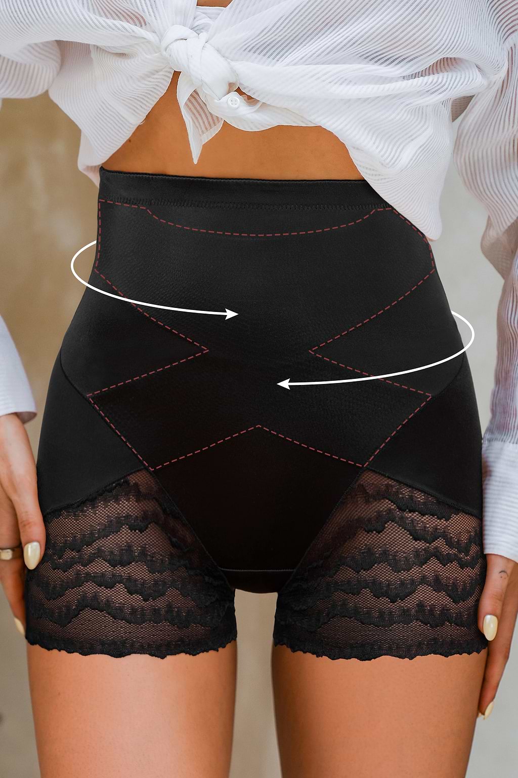 In Good Shape Black Shapewear Bottoms