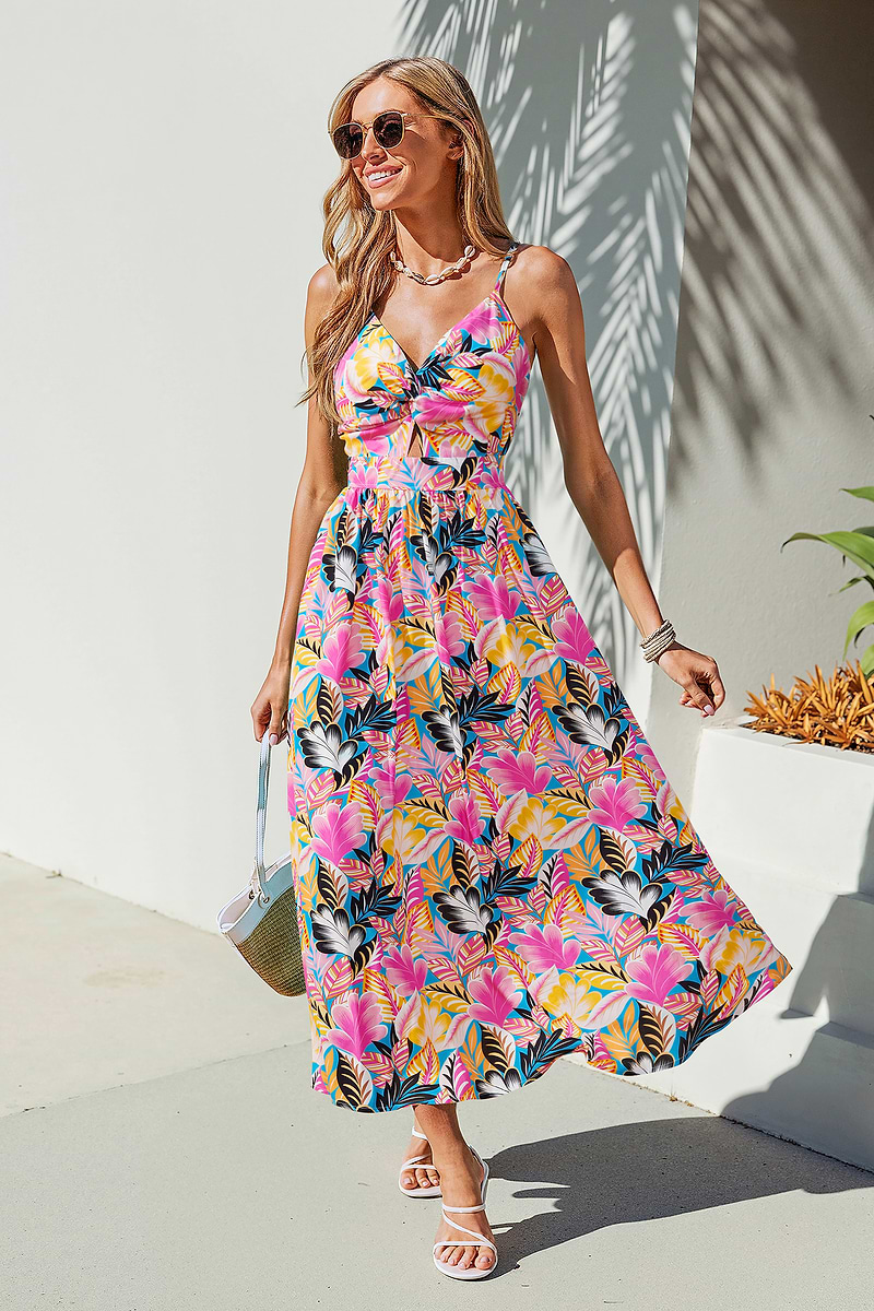Adrenaline Tropical Maxi Dress