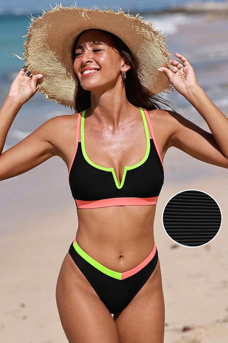 Freestyle Black Bikini Set