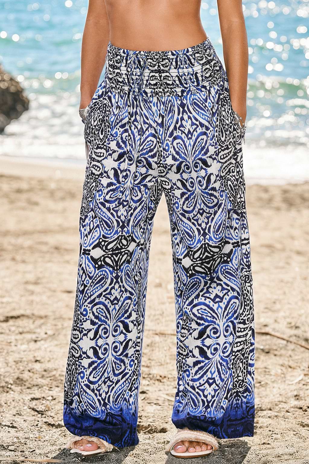 Pantaloni Isle See Paisley