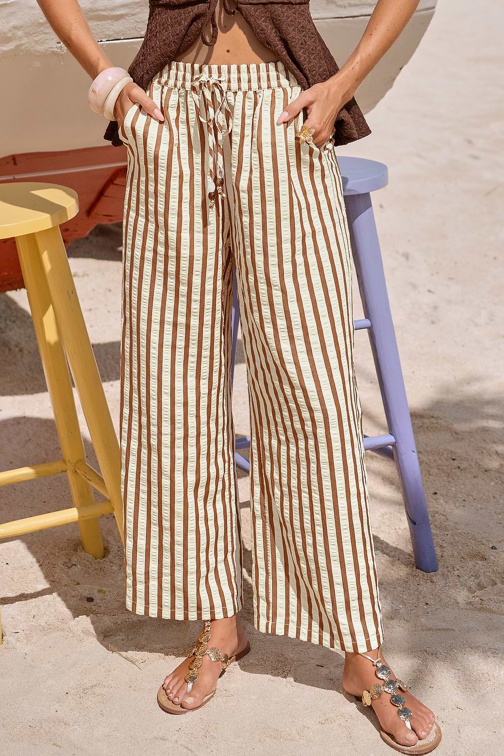 Popular Culture Striped Pants
