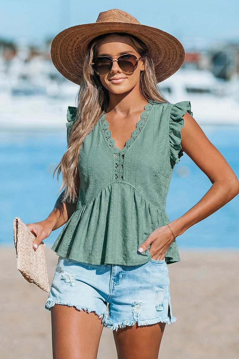 Loving Green Top
