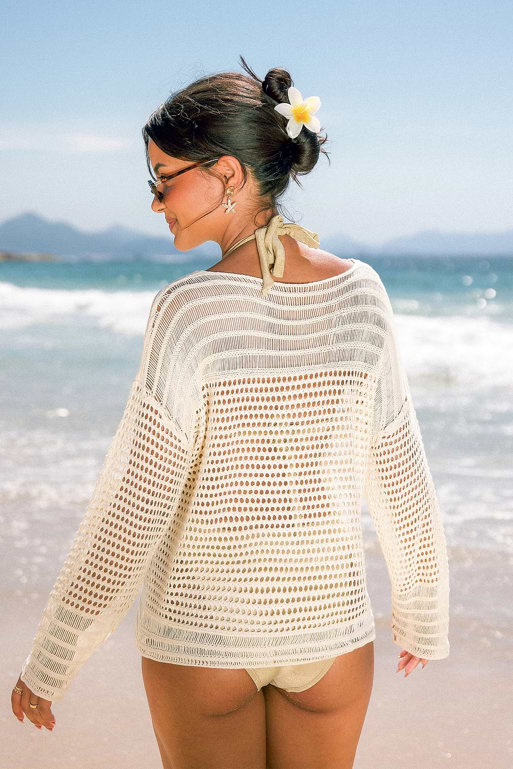 Top copricostume beige Staycation Staple