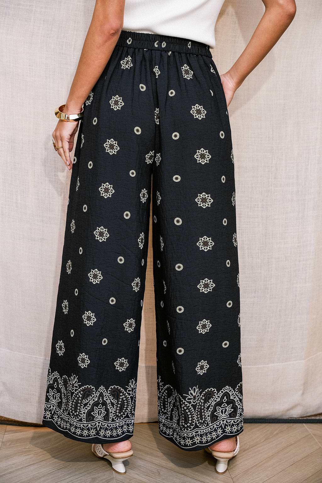 Exhilarating Paisley Pants