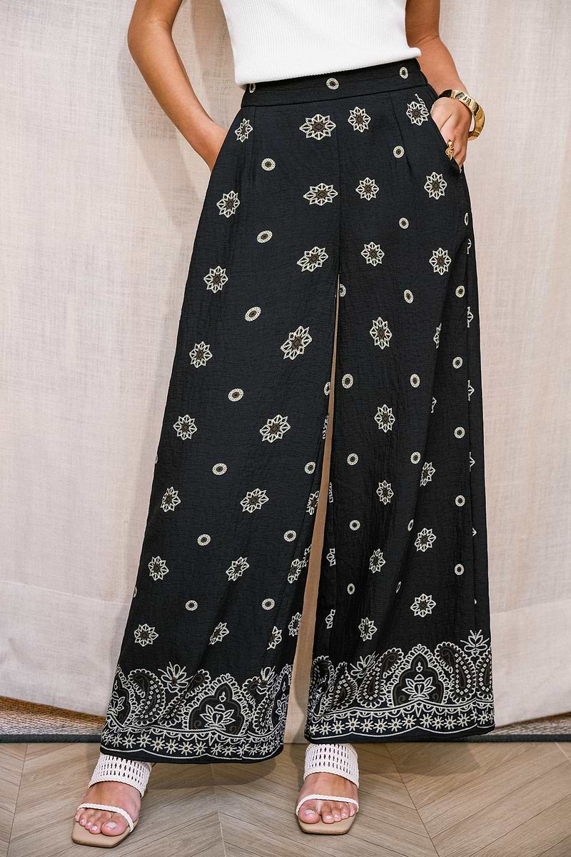 Opwindende Paisley-broek