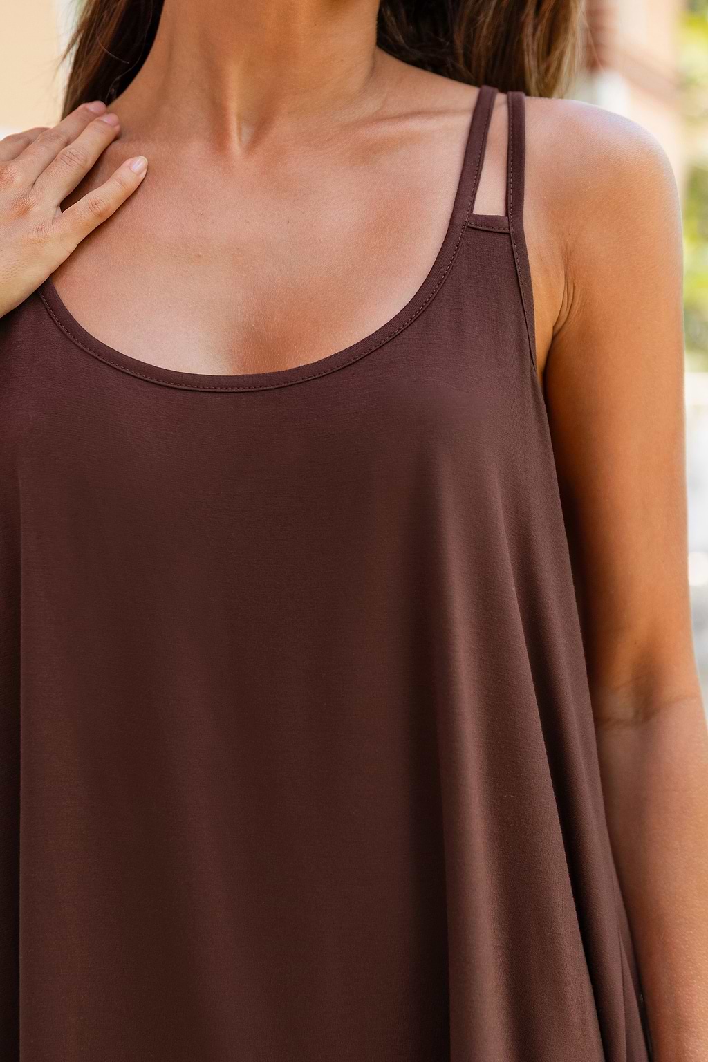 Unwind Brown Pajama Set